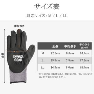 背抜手袋 作業用手袋 BEST GRIP ブレ...の詳細画像5