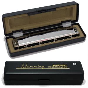 複音ハーモニカ 21穴「ハミング」 スズキ楽器...の詳細画像1