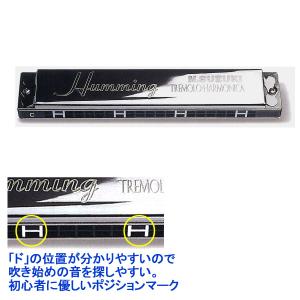 複音ハーモニカ 21穴「ハミング」 スズキ楽器...の詳細画像2