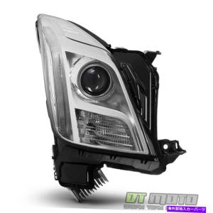 USヘッドライト 07~14キャデラックエスカレード[Xenon / HID]黒煙LED