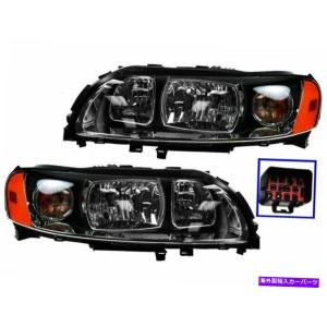 USヘッドライト Volvo 240 244 86-93ヨーロッパEコードガラス変換