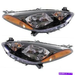 USヘッドライト Mazda 2 Mazda2 Sedan Hatchback 2015 2016 2017のため