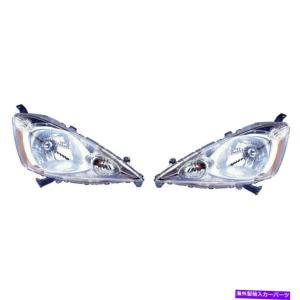 USヘッドライト ホンダ純正フィットRS DBA GE8左右ヘッドライト