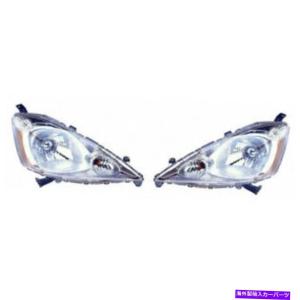 USヘッドライト ホンダ純正フィットRS DBA GE8左右ヘッドライト