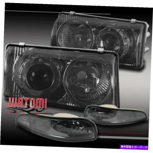 USヘッドライト 15~20のシボレーコロラド3D LED DRLスモーク/クリア