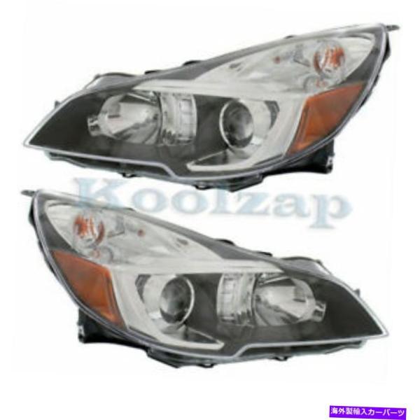 USヘッドライト 13-14レガシー＆アウトバックフロントヘッドライトヘッドランプヘッドライトW /...