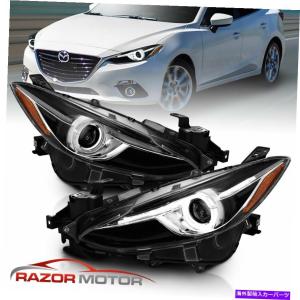 USヘッドライト マツダ3 / Axela LEDヘッドライトLED DRL 14-18 LED 14