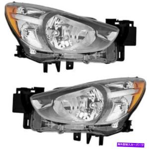 USヘッドライト Mazda 2 Mazda2 Sedan Hatchback 2015 2016 2017