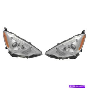 USヘッドライト ホンダ純正フィットRS DBA GE8左右ヘッドライト