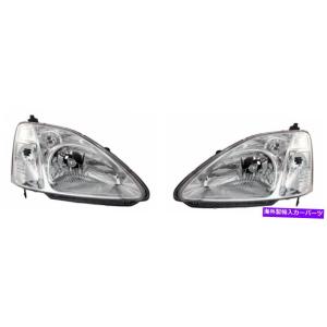 ep3 シビック タイプR EU3 ヘッドライト USヘッドライト ホンダシビックEP3 EU SIヘッドライト左KOUKI