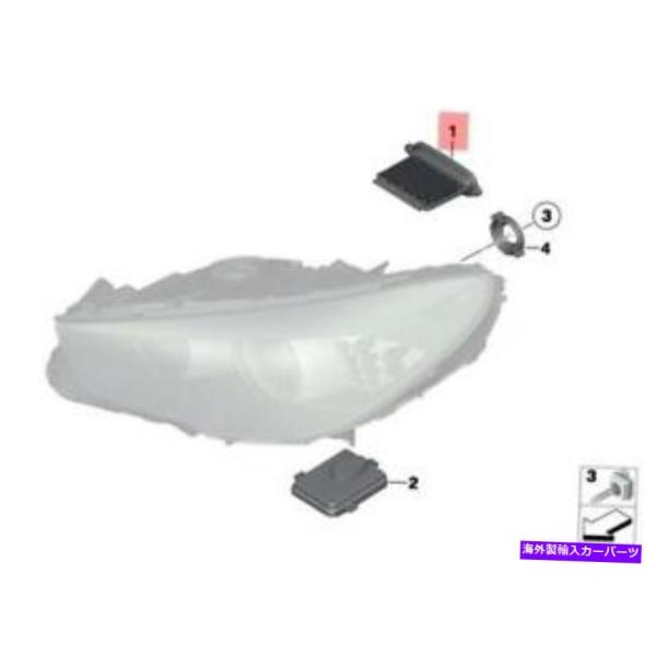 USヘッドライト 本物のヘッドライトドライバーModuleahl Xenon Lights BMWハ...
