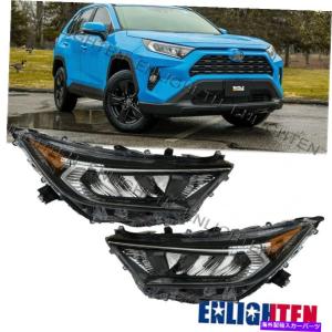 USヘッドライト フィット2019年2020 2020トヨタRAV4 LE / XLE左右の