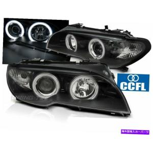 BMW E46 クーペ 後期用 LEDイカリングヘッドライト クロームインナー