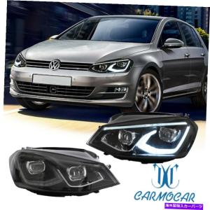 USヘッドライト VWゴルフ用ゴルフ7フェイスライトヘッドランプ7.5
