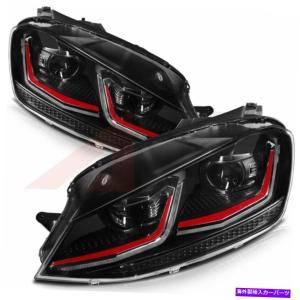USヘッドライト フォルクスワーゲンゴルフ7 LEDヘッドライト