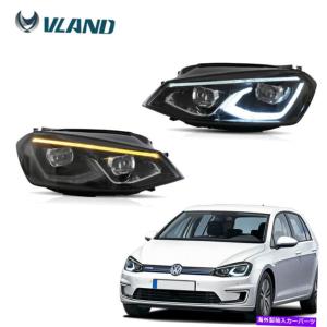 USヘッドライト MK-7.5 RスタイルDRL順次インジケータヘッドライトVW