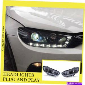 互換品】 2009-2014 VWシロッコ オリジナルヘッドライト LEDヘッド