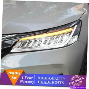 USヘッドライト ホンダアコードハイブリッド2017 LED右乗客ヘッド