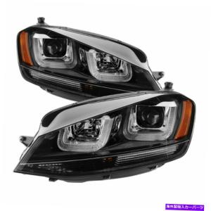 ゴルフR 7.5 左右ヘッドライト 品 美品 USヘッドライト VWゴルフ用ゴルフ