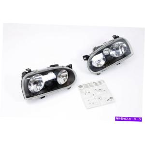 USヘッドライト VWゴルフ3 MK3ヘッドライトセットキセノン - Optik MK4