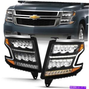 USヘッドライト 15~20のシボレーコロラド3D LED DRLスモーク/クリア