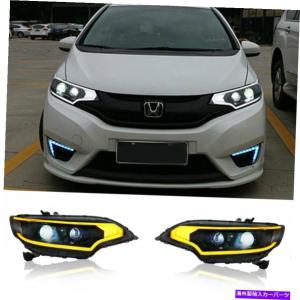FIT3 フィット3 LED ヘッドライト 流れる ウィンカー GP5 GK3 GK4 GK5