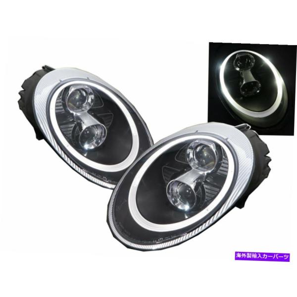 USヘッドライト Carrera 911 997 2005-2012 D2Sプロジェクターヘッドライ...