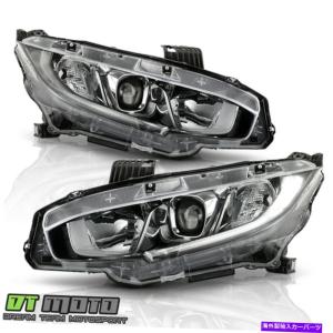 USヘッドライト Honda Civic FC FK 10th Gen 2016~2021用ペアLH + RH