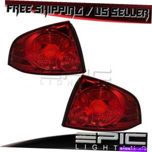 USテールライト 2004-2006日産SENTRA - 左右の側面ペアのための後部ブレーキテールライト Rear Brake Tail Lights for 2004-2006 NISSAN SENTRA - Lef｜windera