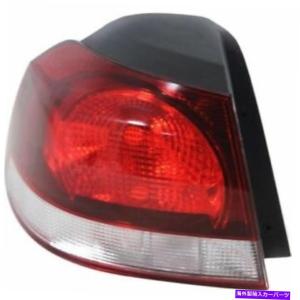 USテールライト 06-09 VWゴルフ5 GTIウサギLEDブレーキターニング