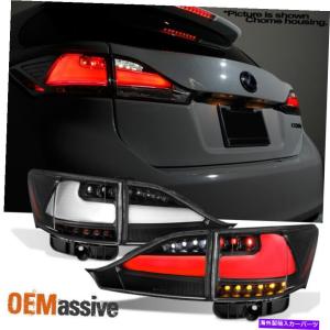 USテールライト Lexus 11-14 CT200HブラックスモークLEDチューブ