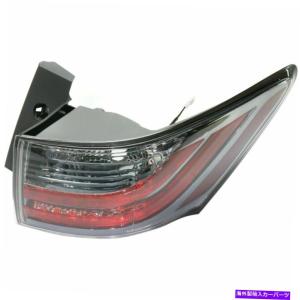 USテールライト Lexus 11-14 CT200HブラックスモークLEDチューブ