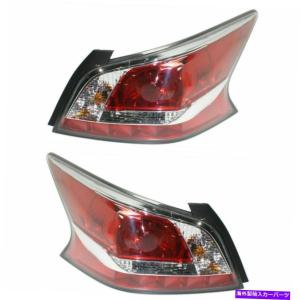 USテールライト 2テールライトアセンブリのドライバー＆旅客サイドセット2014-15日産アルティマ Driver & Passenger Side Set Of 2 Tail Light Assemb｜windera