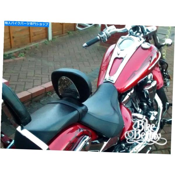 バックレスト ドライバーライダーバックレストYamaha Raider XV 1900 Driver...
