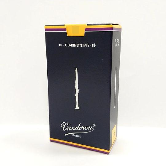 バンドレン E♭ クラリネットリード トラディショナル  青箱　 1箱10枚入り〔国内正規品〕