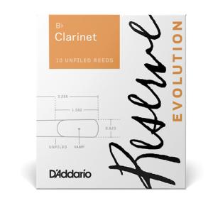 D'Addario ダダリオ B♭クラリネット リード レゼルブ エヴォリューション｜三木楽器WindForest