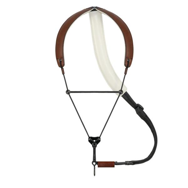 ブレステイキング サックス ストラップ ライザプレミアムII-R　ブラウン【ノーマルフックタイプ】