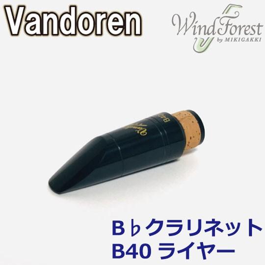 Vandoren バンドレン B♭クラリネット マウスピース B40ライヤー CM319