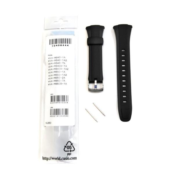 メール便のみ　CASIO純正 替バンド WVQ-M640、M410（ベルト一式＋バネ棒2本）1040...
