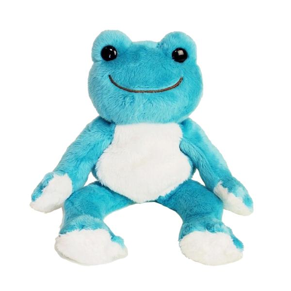 新入荷　かえるのピクルス  にじいろピクルス　ビーンドール　そら　107237-17　ブルー　青色