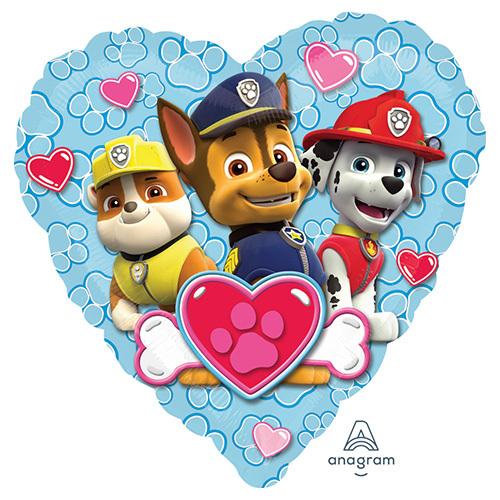 AG17インチ パウ・パトロール ラブボーイ ANG34301　バルーン　風船　　ヘリウム対応