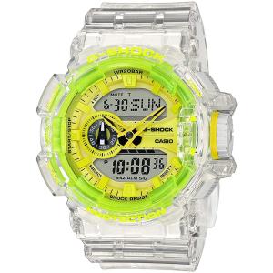 CASIO カシオ  G-SHOCK 　クリアスケルトン　イエロー　GA-400SK-1A9　Gショック   海外・逆輸入モデル 　メンズ　腕時計