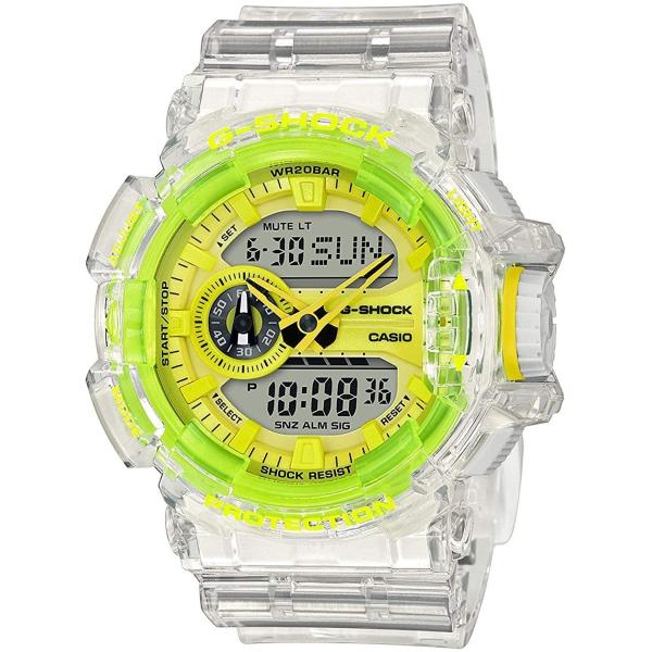 CASIO カシオ  G-SHOCK 　クリアスケルトン　イエロー　GA-400SK-1A9　Gショ...