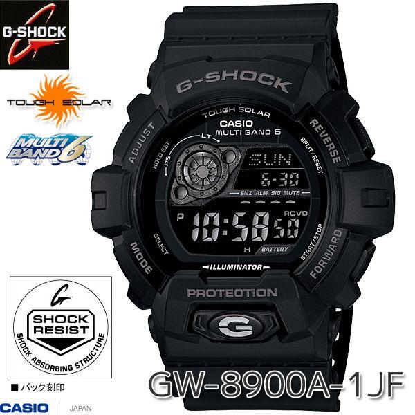 カシオ腕時計　Gショック 電波ソーラー CASIO G-SHOCK ジーショック　GW-8900A-...