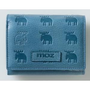 moz（モズ） 財布 二つ折り エルク 86010 ウォレット 小銭入れ ソフト牛革 レディース　　...