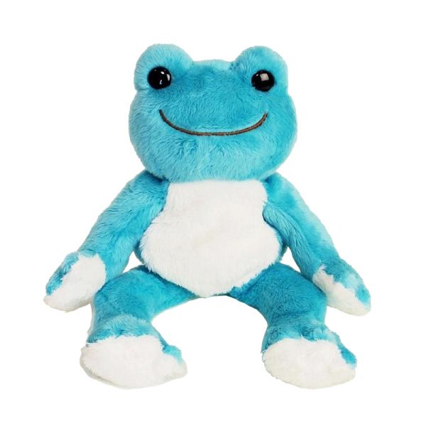 新入荷　かえるのピクルス  にじいろピクルス　ビーンドール　そら　107237-17　ブルー　青色
