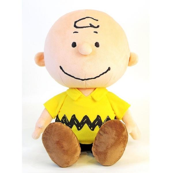 PEANUTS　ソフト　チャーリーブラウン　ぬいぐるみＭ　139542-19　ナカジマコーポレーショ...