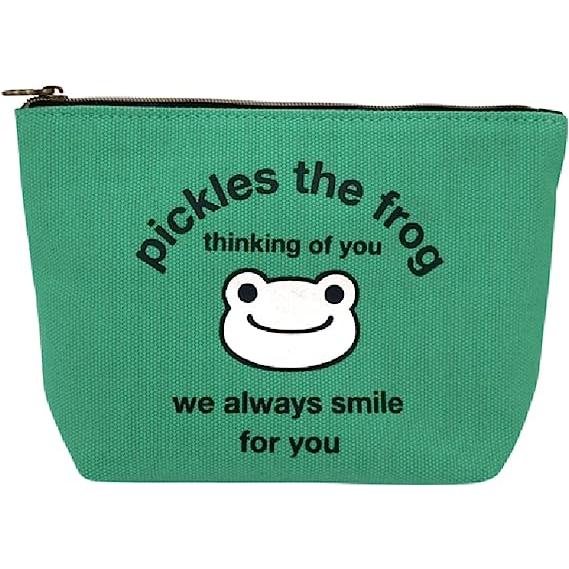 ピクルス　ａｌｗａｙｓ　ｓｍｉｌｅ　化粧ポーチ　ＧＲ　グリーン　かえるのピクルス　182593-23...