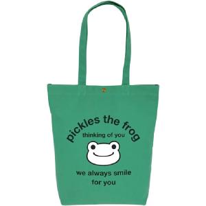 ピクルス　ａｌｗａｙｓ　ｓｍｉｌｅ　スクエアトート　ＧＲ　グリーン　かえるのピクルス　182623-...