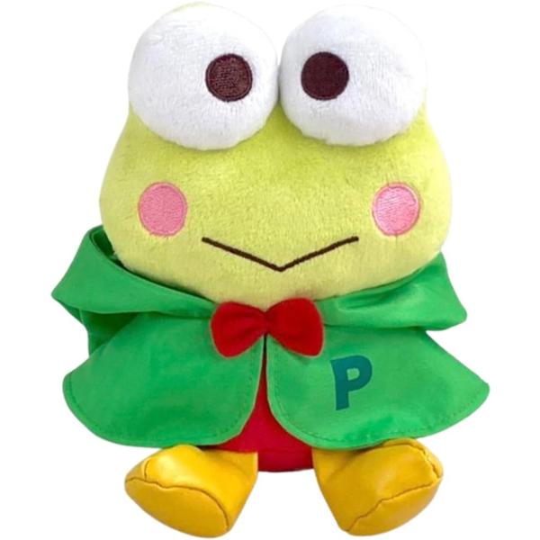 けろけろけろっぴ ×ピクルス　レインポンチョ　けろけろけろっぴぬいぐるみ　Sサイズ　196446-2...